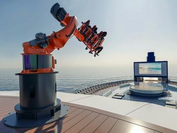 Schweiz/Italien: Neues Kreuzfahrtschiff MSC Seascape will Gäste mit High-Tech-Attraktionen begeistern