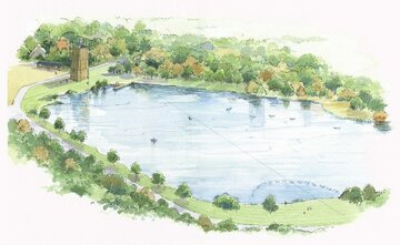 GB: Neue Zipline für North Yorkshire Water Park geplant