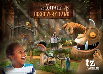 GB: Der Grüffelo zieht ein – „The Gruffalo Discovery Land“ eröffnet dieses Frühjahr im Twycross Zoo