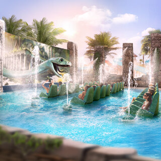 Neue Attraktion für Wasserparks: „Cinesplash 5D Outdoor“