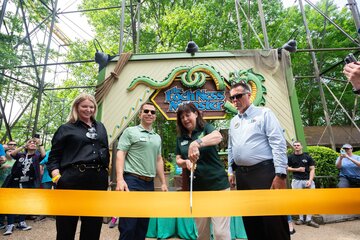 Busch Gardens Williamsburg: Reopening of Loch Ness Monster