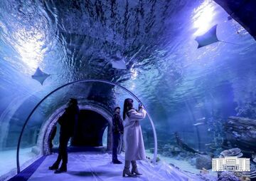 Usbekistan: Magic City-Vergnügungspark ergänzt Besucherangebot um Großaquarium