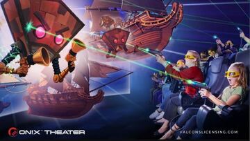 USA: Falcon’s Creative Group stellt neue 4D-Kino-Gamingattraktion „ON!X™ Theater” vor 