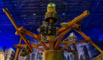 UAE/Abu Dhabi: Renewed “Scarecrow Scare Raid“ Flying Attraction Opens at Warner Bros. World Abu™ Dhabi Soon 
