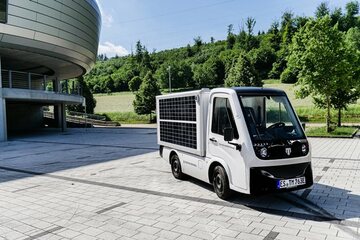 Deutschland: Elektronutzfahrzeug-Hersteller Tropos testet Photovoltaik an Kofferbauten 