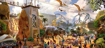 GB: London Resort Announces Theme Area “Base Camp“ with Prehistoric Storyline