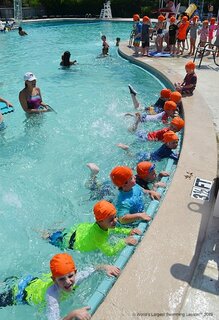 “World’s Largest Swimming Lesson“ Aims at Creating Awareness for Water Safety