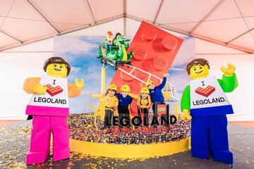 China/GB: Legoland Shanghai – Die ersten Bausteine werden gesetzt