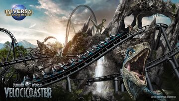 USA: Universal Orlando Resort lüftet Details zu neuem Jurassic World-Coaster