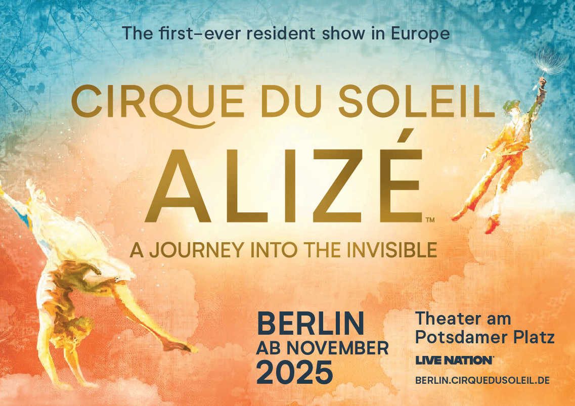 Cirque du Soleil bringt erste Resident-Show in Europa nach Berlin