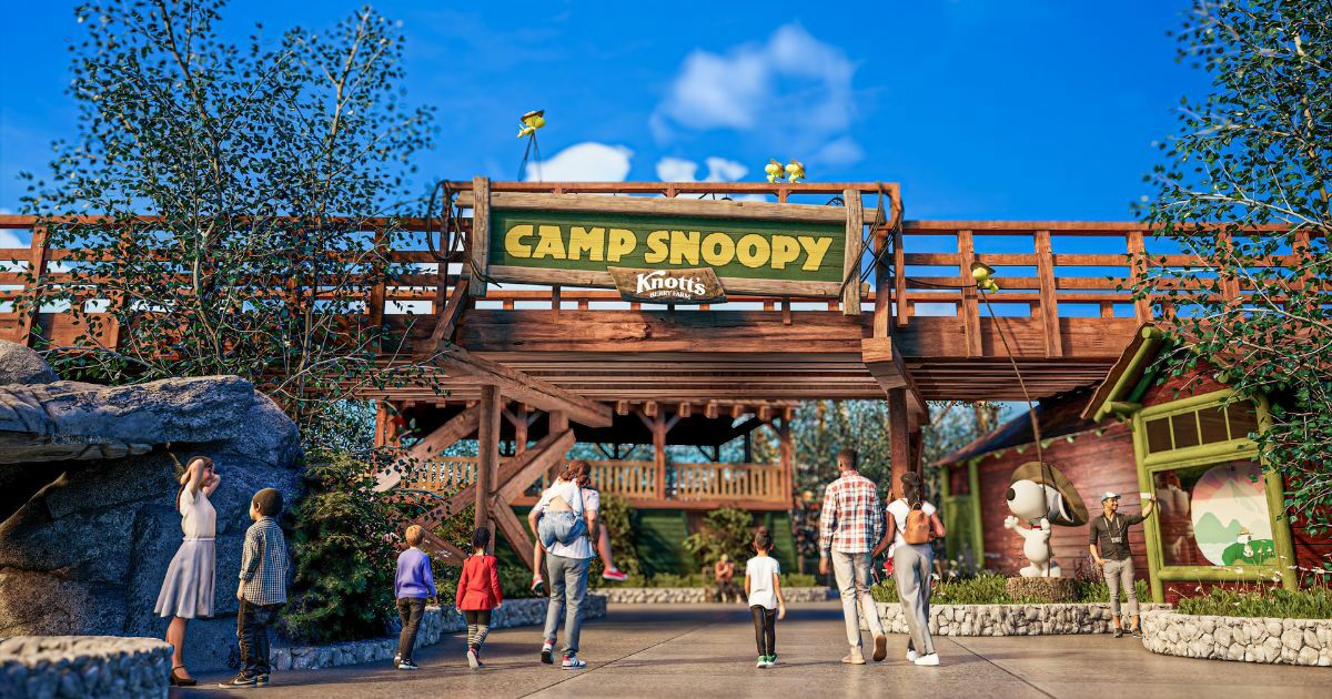 Reimagined “Camp Snoopy” to Launch at Knott’s Berry Farm in 2024