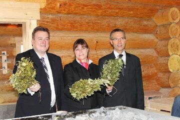 Germany: Karelian Sauna Village Opened at Europabad Karlsruhe 
