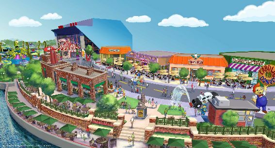 Universal Orlando Resort/USA: Springfield kommt nach Orlando