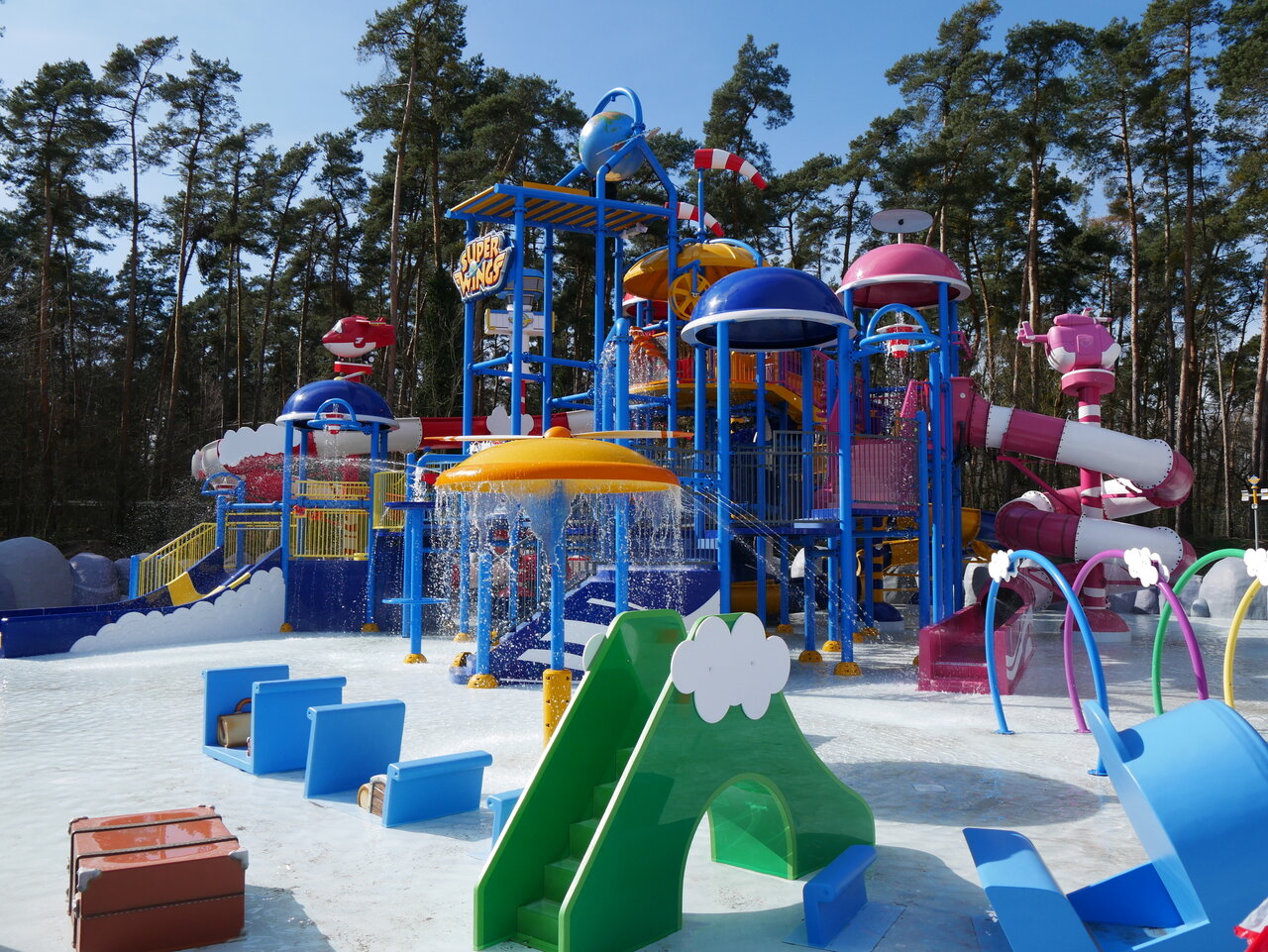 New: Super Wings Water Playground Opens at Plopsa Holiday Park