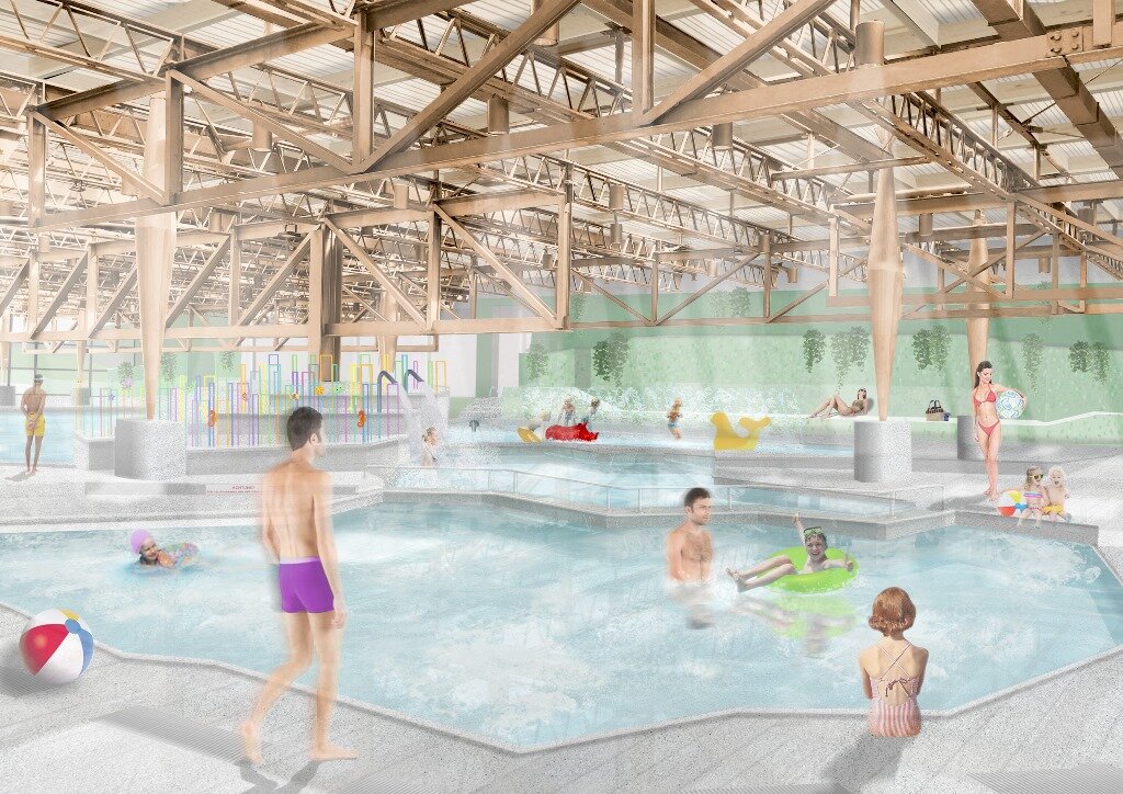 Wellenbad am Spreewaldplatz in Berlin wird umfassend saniert