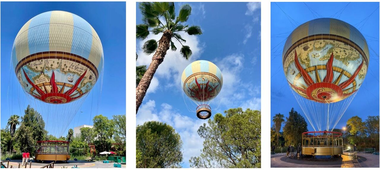 Isla Mágica: Floating Over Seville in a Large Balloon
