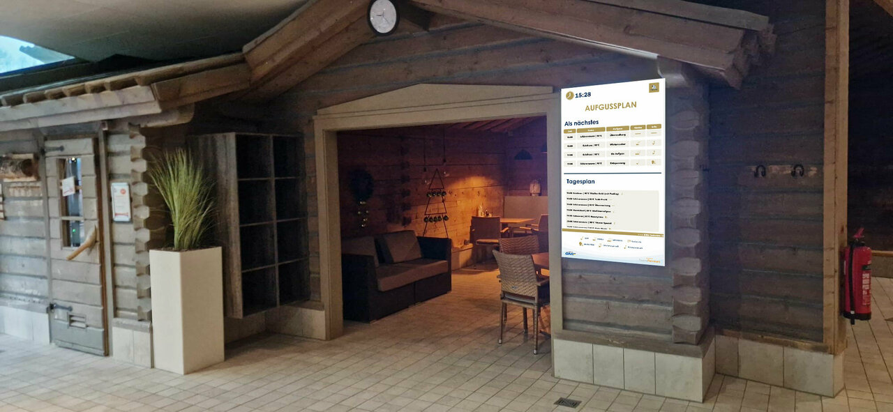 Titania Therme Implements Digital Signage Solution