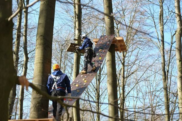 Deutschland: Kletterwald Hainich eröffnet neuen Kletterparcours