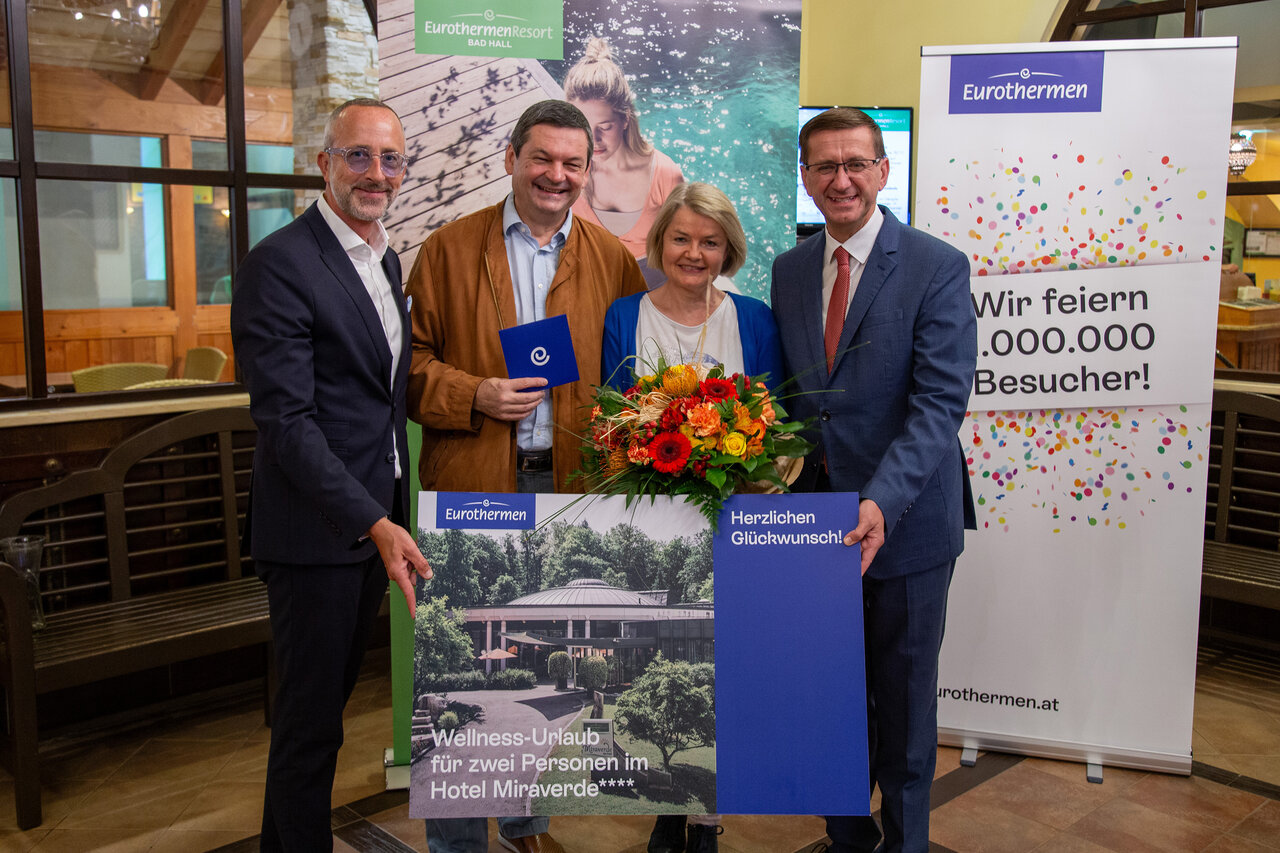 EurothermenResorts Record 1 Millionth Spa Guest in 2023