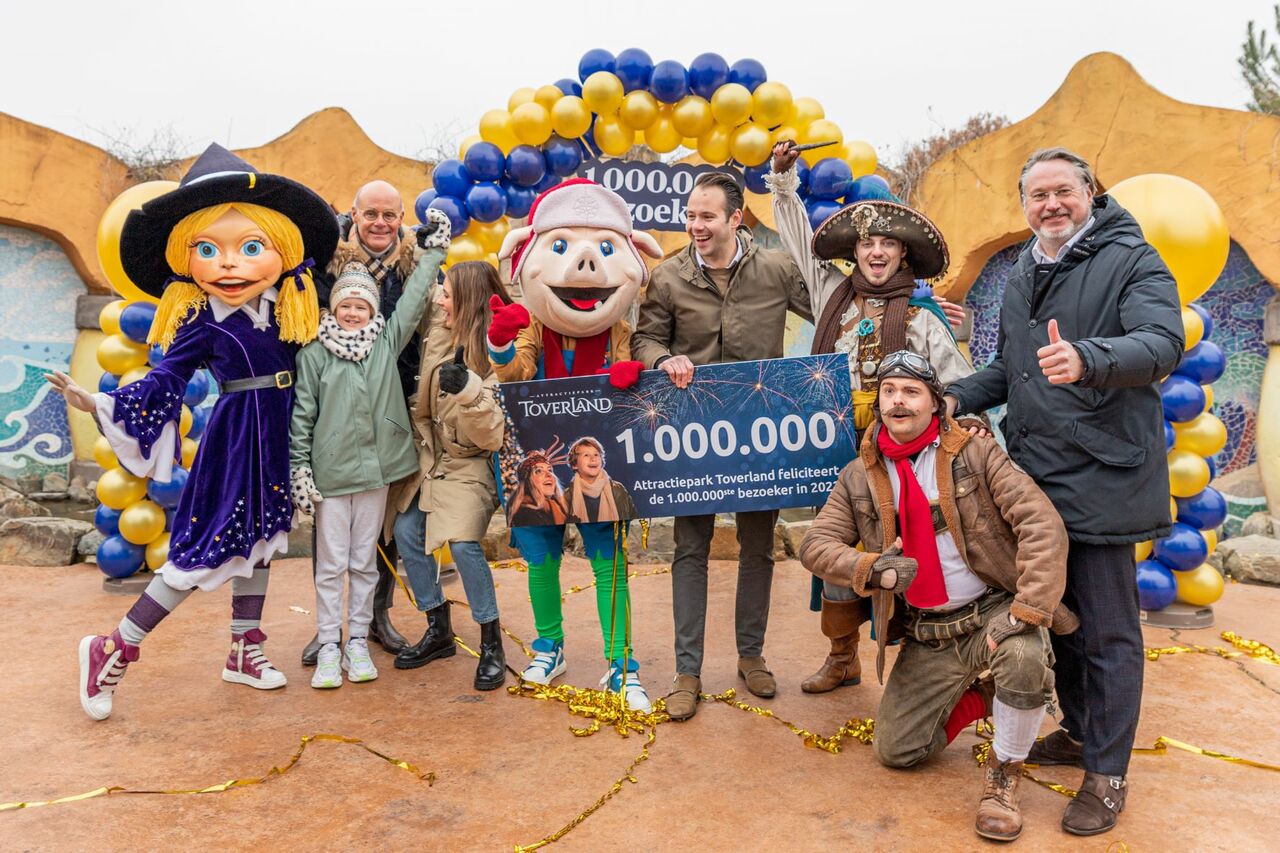 Netherlands: Toverland Welcomes Millionth Visitor