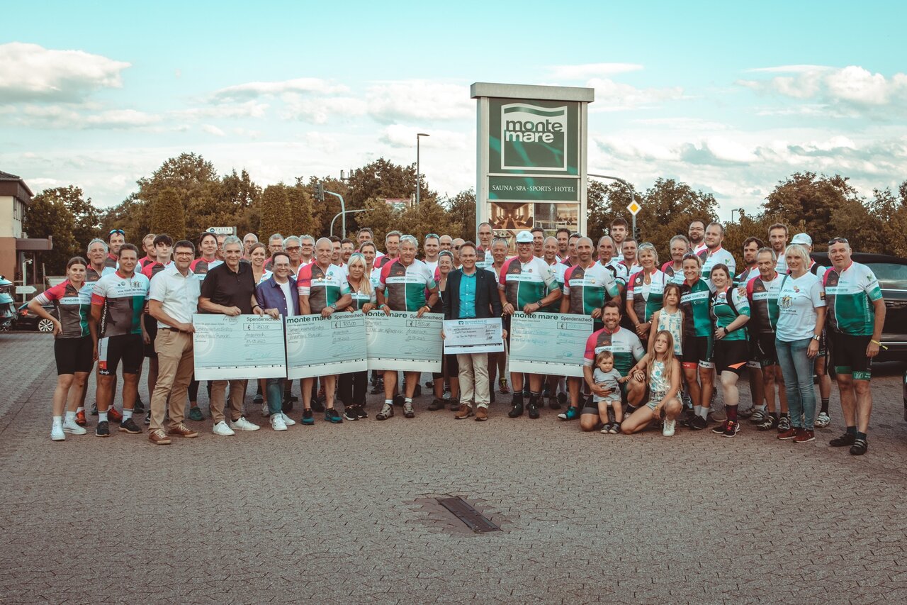 monte mare-Benefiz-Radtour zugunsten der Vor-Tour der Hoffnung