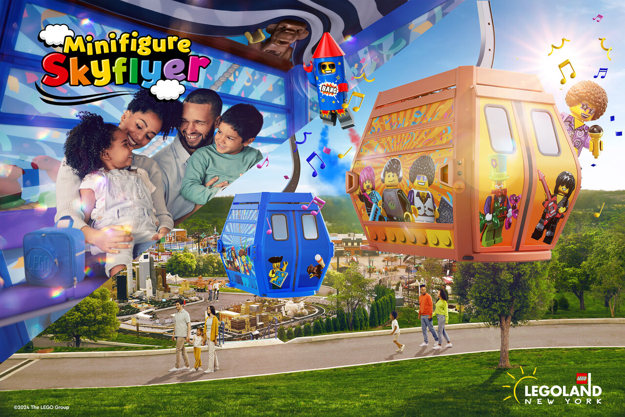 Minifigure Skyflyer: Legoland New York Gets Cable Car