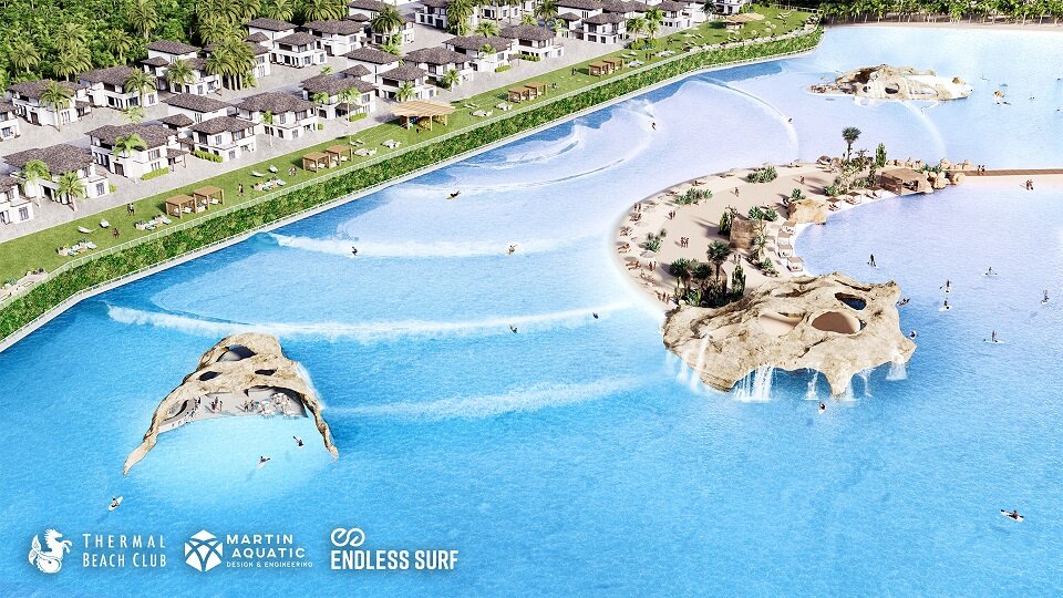 Thermal Beach Club kündigt Endless Surf-Anlage an
