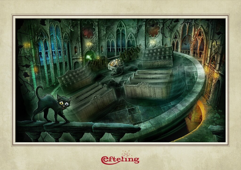 Niederlande: Efteling lüftet erste Details zu künftigem Themenbereich mit einzigartiger Hauptattraktion „Danse Macabre“