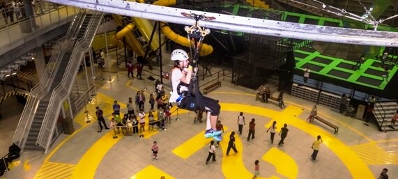 Rollercoaster Zipline