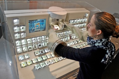 flying saucer Wins red dot award for Interactive Periodic Table