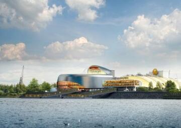 Bau eines neuen Musicaltheaters in Hamburg gestartet