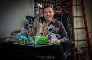 GB: Alton Towers kündigt Kooperation mit Kinderbuch-Autor David Walliams an
