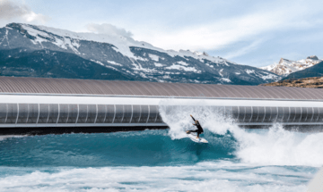 Schweiz: Surfen am Rande der Alpen 