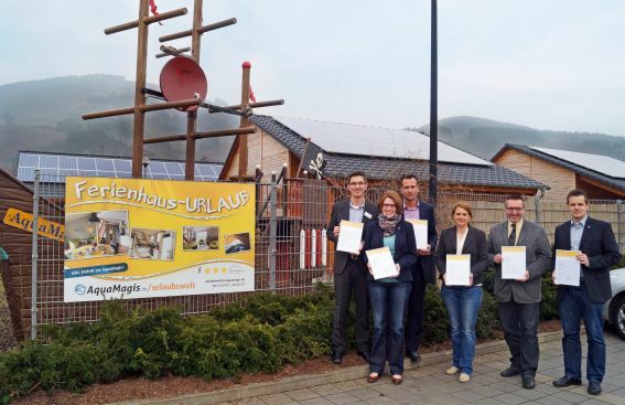 Deutschland: AquaMagis-Feriendorf erhält 3-Sterne-Auszeichnung