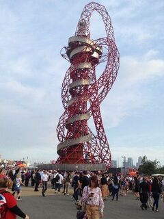 The “ArcelorMittal Orbit“ at London’s Olympic Park