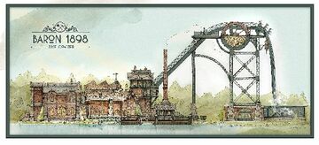 The Netherlands: Efteling’s New Dive Coaster Dubbed „Baron 1898“