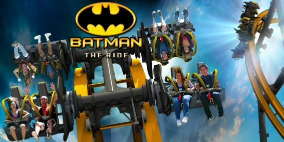 USA: BATMAN: The Ride Opens at Six Flags Fiesta Texas As First 4D Free Wing Coaster Worldwide