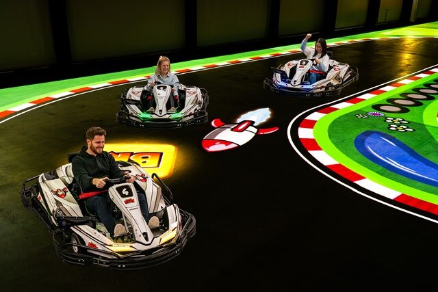 Deutschland: BattleKart-Center in Bispingen bietet interaktiven e-Fahrspaß à la „Mario Kart ...