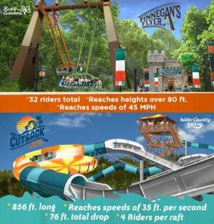 USA: Busch Gardens Williamsburg & Water Country USA kündigen Neuheiten für 2019 an