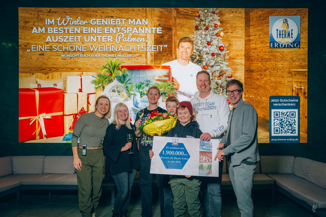 Therme Erding verzeichnet neuen Besucherrekord