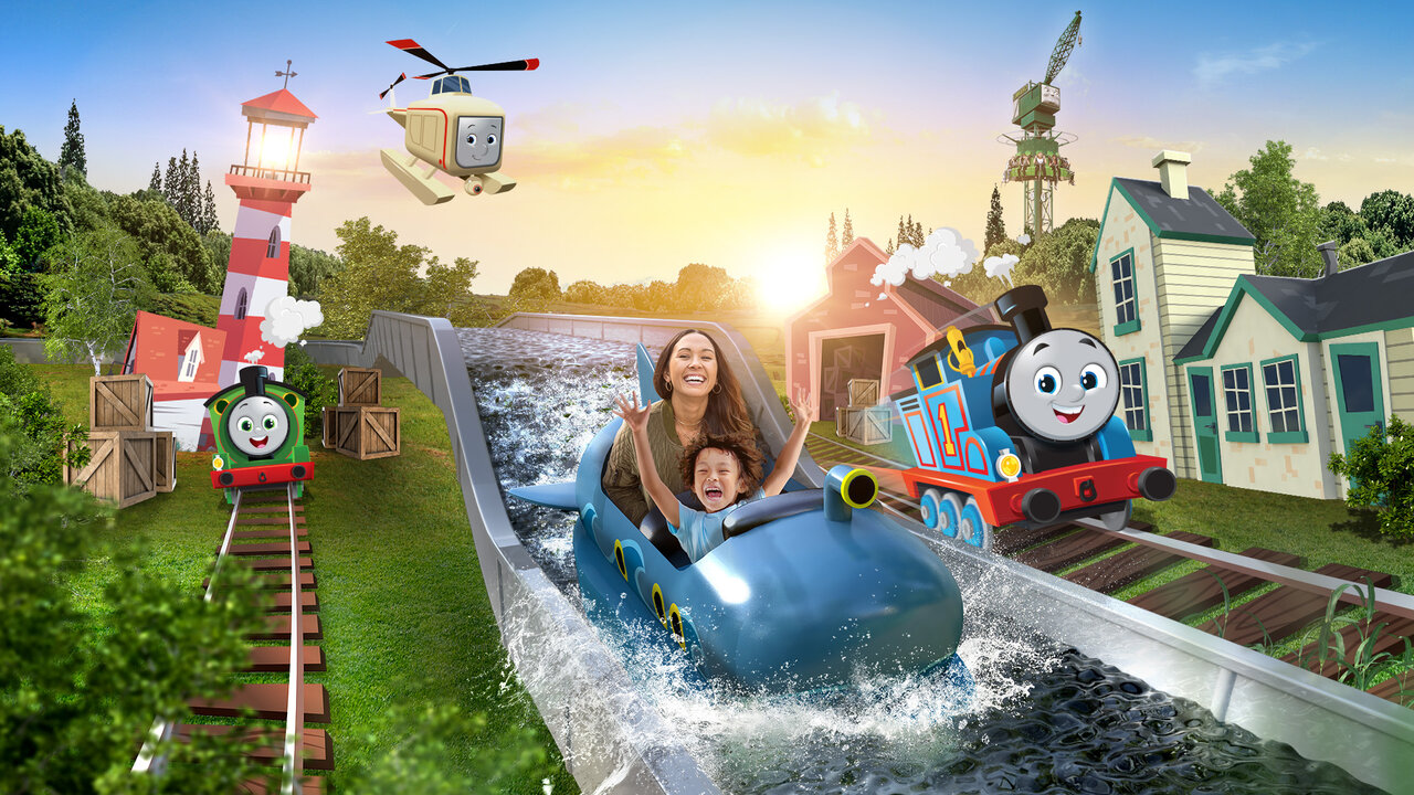 Neuer Flume Ride fürs Thomas Land in Drayton Manor