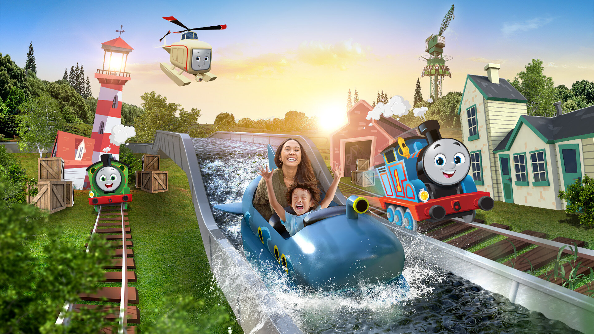 New Flume Ride for Thomas Land at Drayton Manor - News - EuroAmusement ...