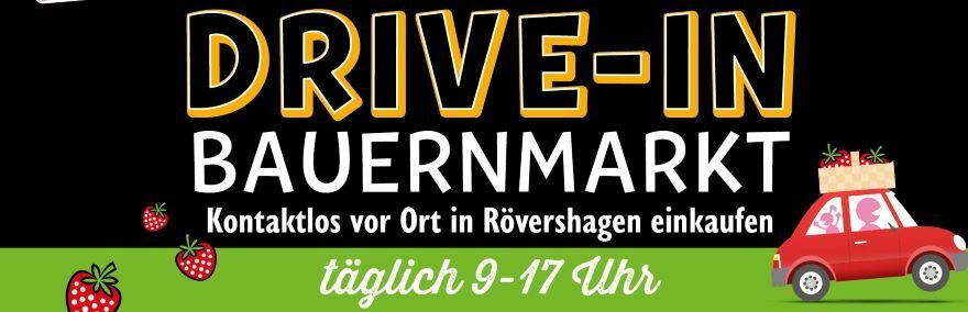 Deutschland: Karls Erlebnis-Dorf Rövershagen führt Drive-In-Bauernmarkt ein