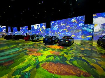 Canada: Immersive Van Gogh Exhibit Offers Corona Suited Drive-in Art Exhibition