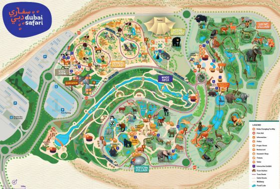 VAE: Dubai Safari Park begrüßt erste Besucher