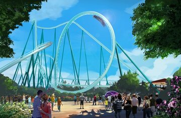 USA: SeaWorld San Diego Reveals Details on “Emperor“ Dive Coaster 