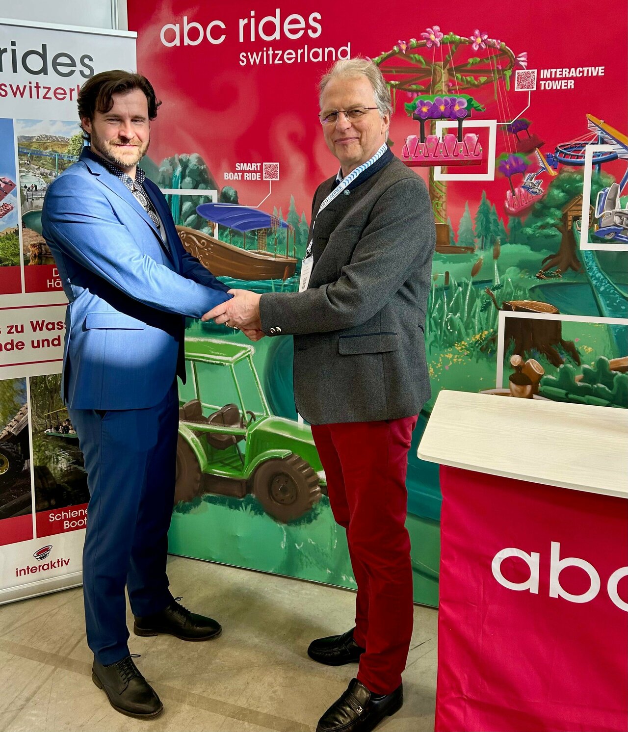 First AGV Tractor Ride Goes to a Park in Germany