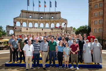 Deutschland: Schweizergarde zu Besuch im Europa-Park