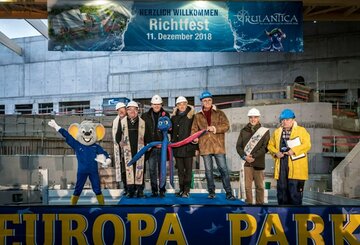 Germany: Roofing Ceremony for Europa-Park’s Rulantica Water World