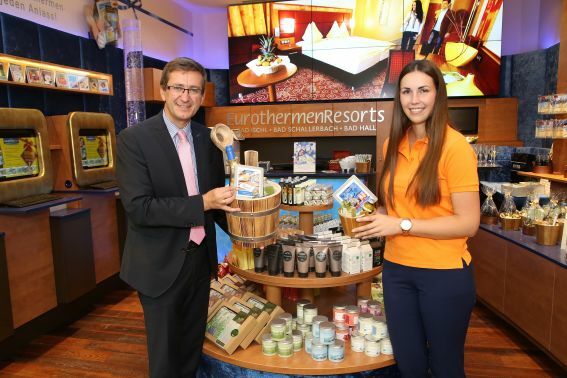 Austria: EurothermenResorts Opens New Gift Shop at „PlusCity“ Shopping Centre